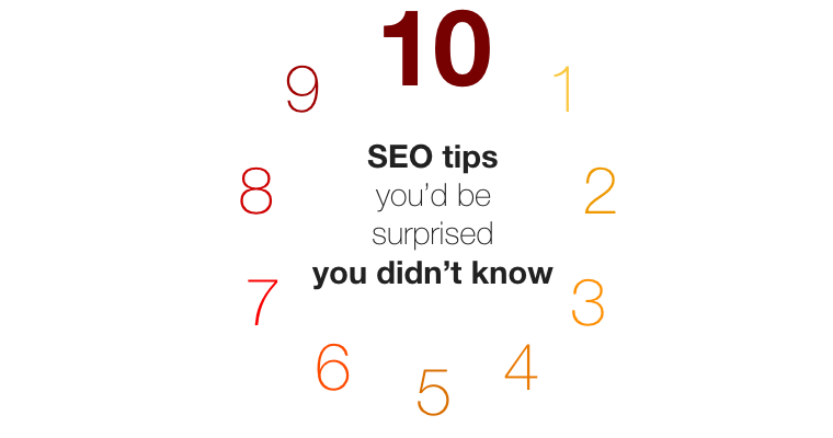 Top 10 SEO Tips You'd Be Surprised You Didn't Know | SEJ